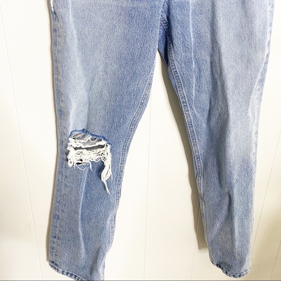 Agolde Jeans Riley High Rise Straight leg Crop Jeans in Endeavor 23 - Picture 6 of 10